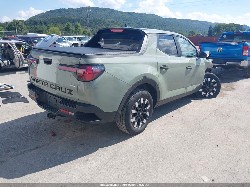 Vin: 5ntjadde7sh156252, lot: 46602491, hyundai santa cruz se 20254