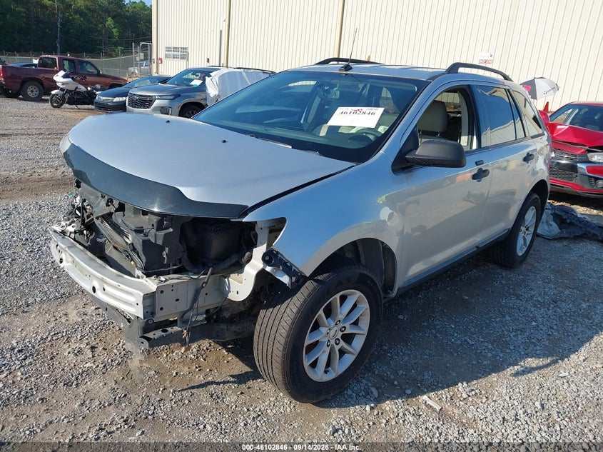 Vin: 2fmdk3gc9ebb16621, lot: 46602504, ford edge se 20142