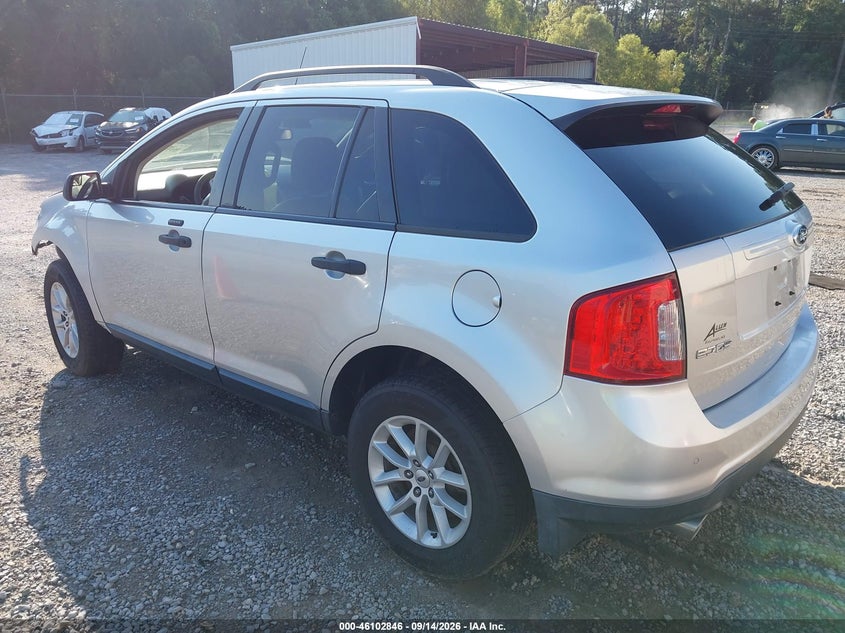 Vin: 2fmdk3gc9ebb16621, lot: 46602504, ford edge se 20143