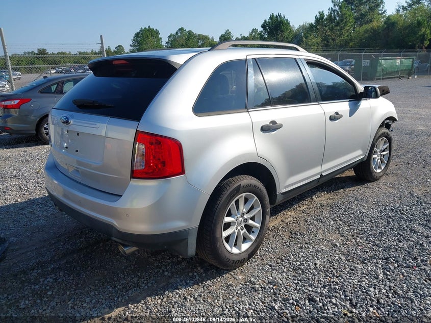 Vin: 2fmdk3gc9ebb16621, lot: 46602504, ford edge se 20144