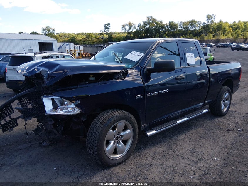 Vin: 1c6rd7ft2cs308521, lot: 46602538, dodge ram 1500 st 20122