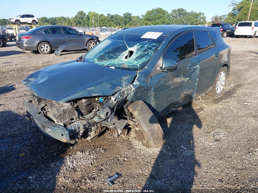 Vin: jm1bl1k60b1402055, lot: 46602553, mazda mazda3 s sport 20112