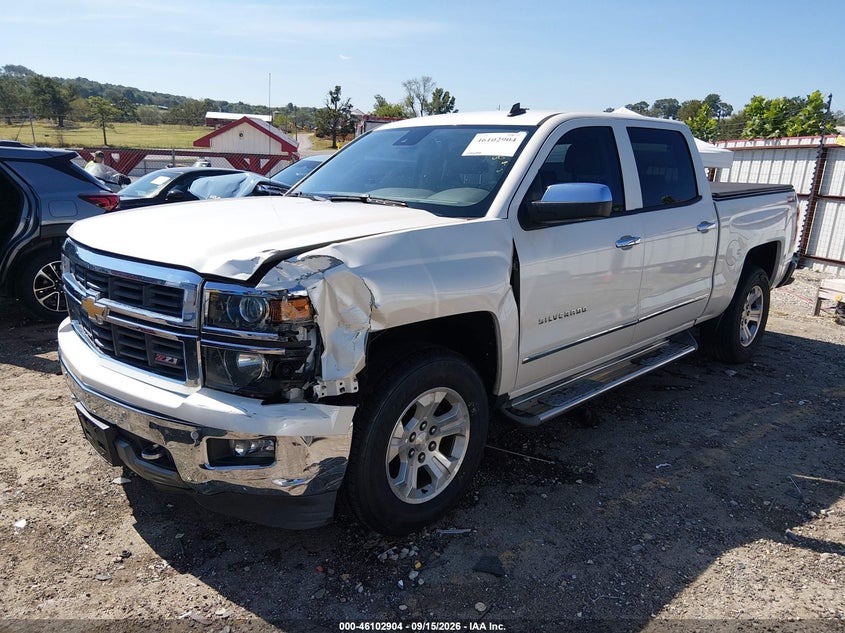 Vin: 3gcuksec4eg407591, lot: 46602563, chevrolet silverado 1500 2lz 20142