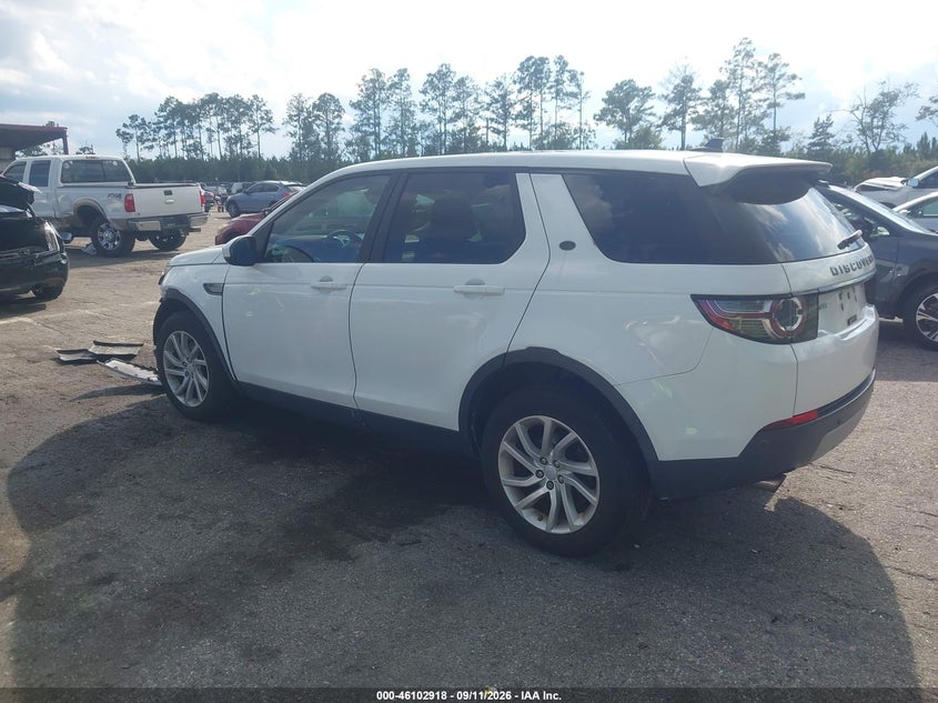 Vin: salcr2bg0gh614737, lot: 46602576, land rover discovery sport hse 20163