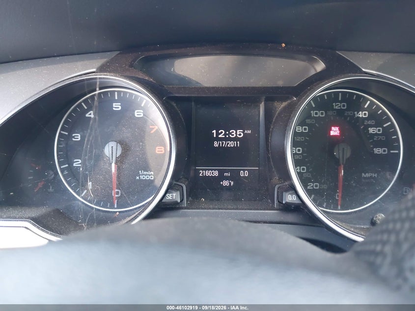AUDI A5 2012 VIN WAULFAFR4CA045798