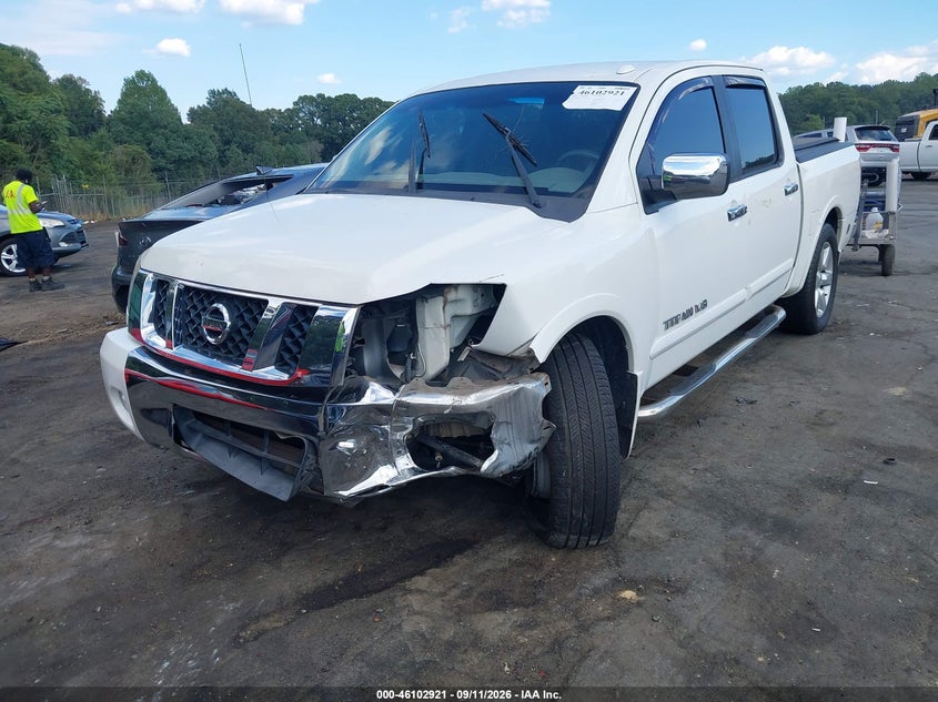 Vin: 1n6ba0ed4an306041, lot: 46602579, nissan titan le 20102