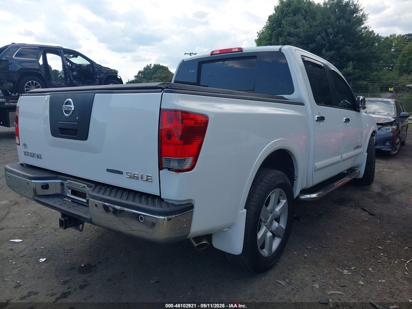 Vin: 1n6ba0ed4an306041, lot: 46602579, nissan titan le 20104