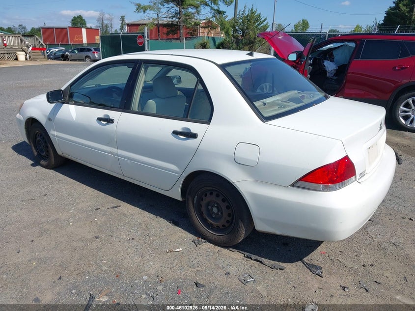 MITSUBISHI LANCER 2005 VIN JA3AJ26E35U001142