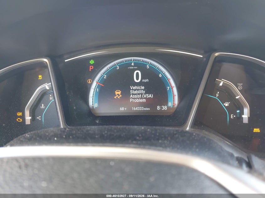2016 HONDA CIVIC auction photo 7