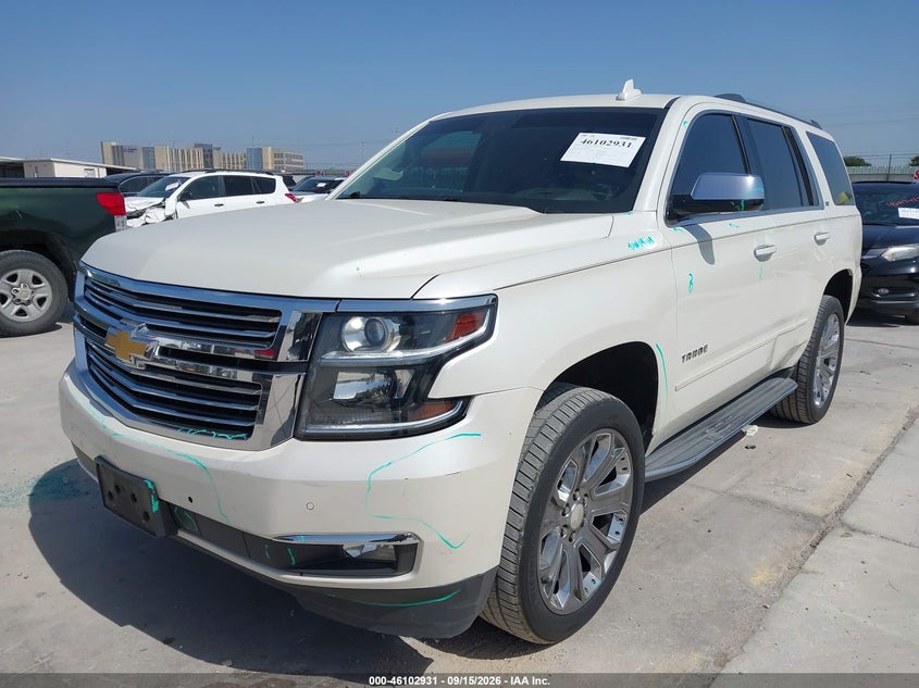 Vin: 1gnscckc3fr287483, lot: 46602589, chevrolet tahoe c1500 ltz 20152