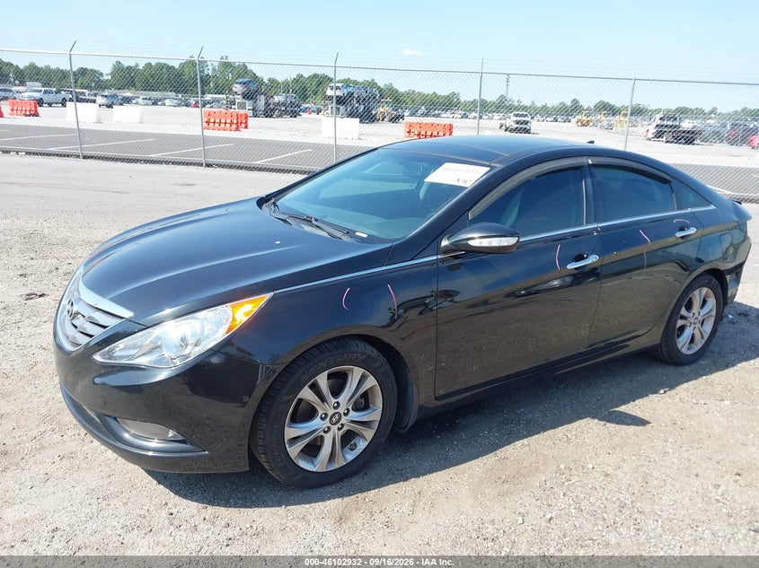 Vin: 5npec4ac9dh625261, lot: 46602590, hyundai sonata limited 20132