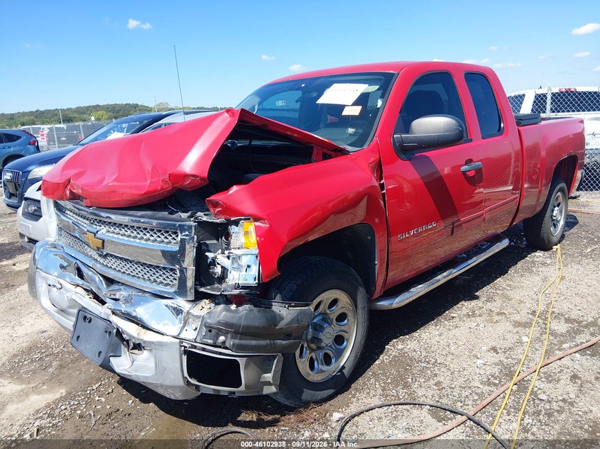 Vin: 1gcrcsea7cz100091, lot: 46602596, chevrolet silverado 1500 lt 20122