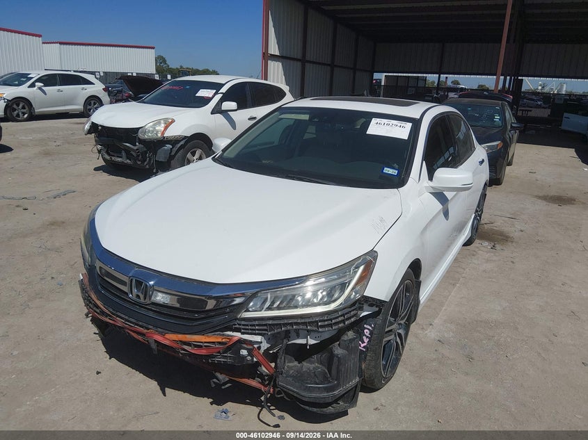 Vin: 1hgcr3f95ha002571, lot: 46602604, honda accord touring v6 20172