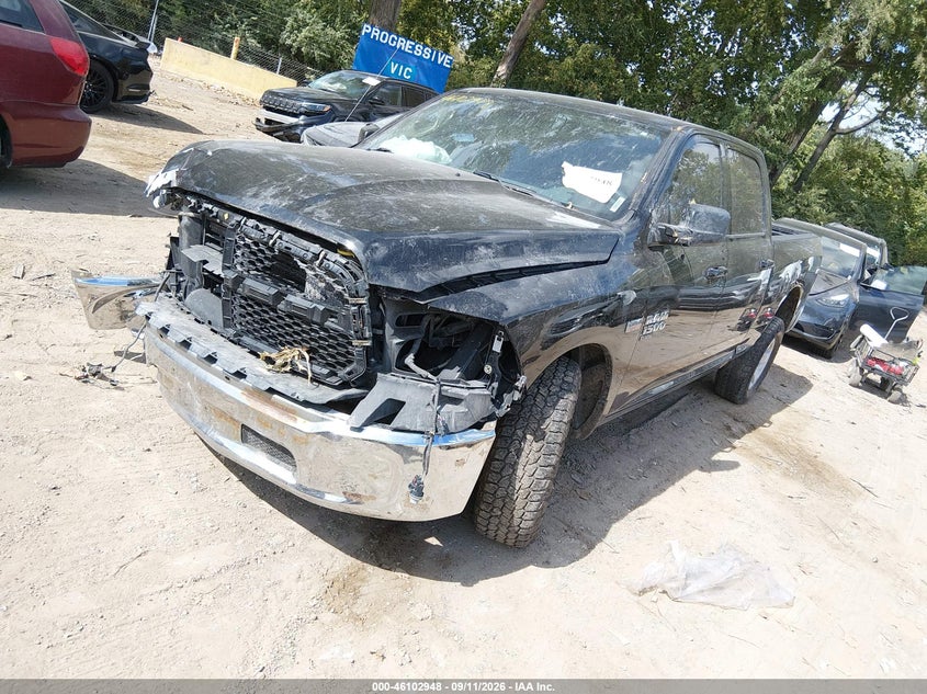 2020 RAM 1500, Right Front, IAAI, VIN 1C6RR7TT1LS129487 — photo 2
