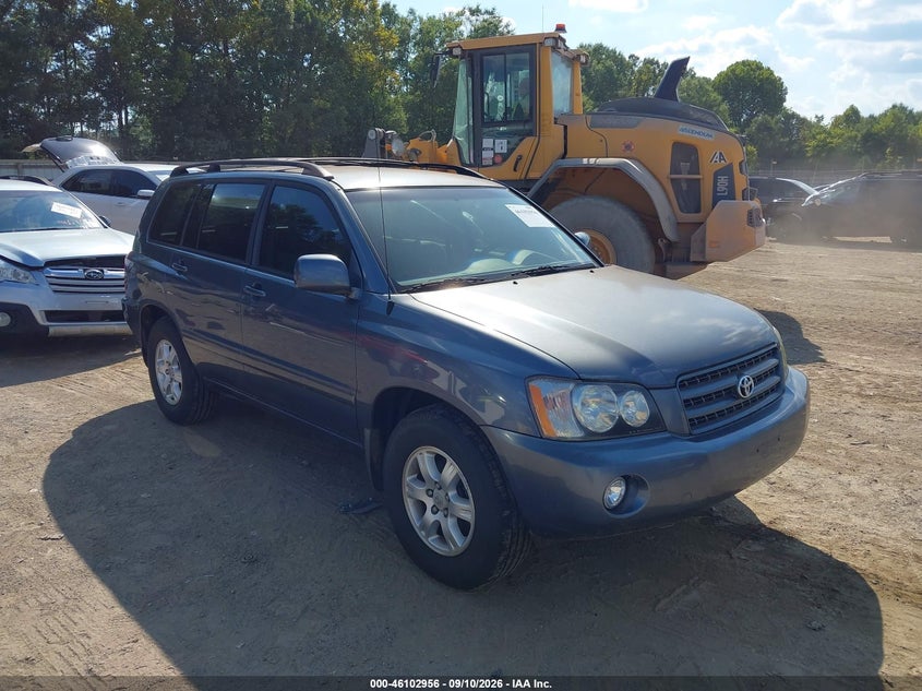 2003 TOYOTA HIGHLANDER auction photo 1