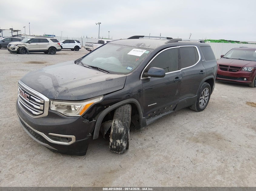 Vin: 1gkknslsxjz189650, lot: 46602616, gmc acadia sle-2 20182