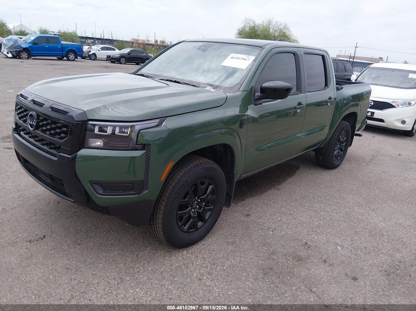 Vin: 1n6ed1ek4tn616458, lot: 46602624, nissan frontier sv 4x4 20262