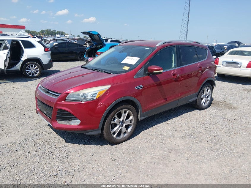 Vin: 1fmcu0jx7gua08026, lot: 46602630, ford escape titanium 20162