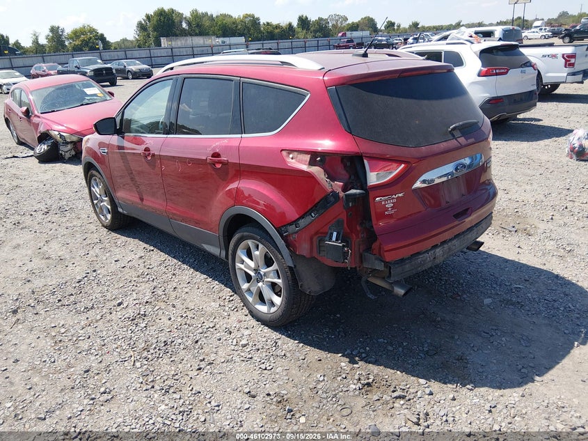 Vin: 1fmcu0jx7gua08026, lot: 46602630, ford escape titanium 20163