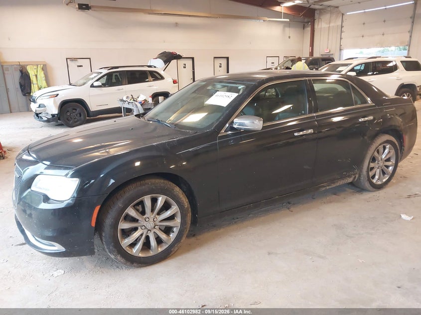 Vin: 2c3ccakg8fh736410, lot: 46602640, chrysler 300c awd 20152