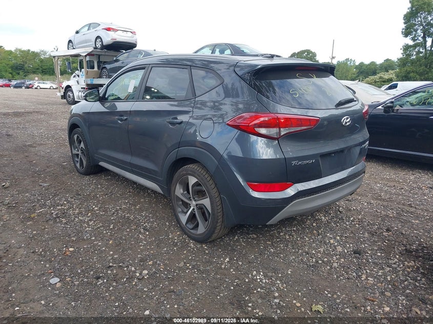 Vin: km8j3ca29hu462568, lot: 46602647, hyundai tucson sport 20173