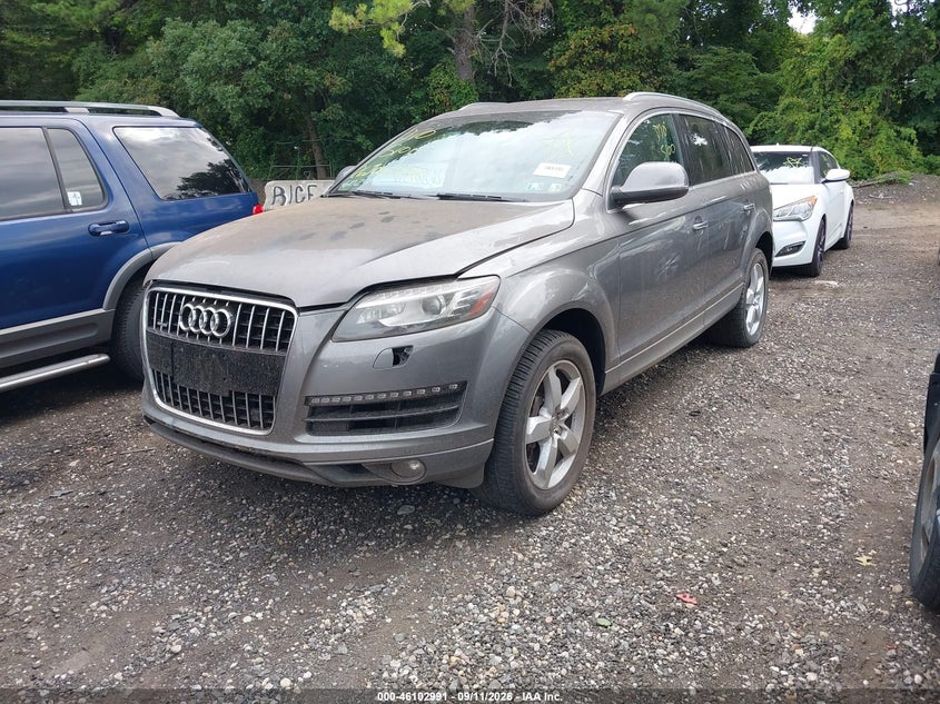 2012 Audi Q7, Unknown, IAAI, VIN WA1LGAFE9CD000457 — photo 2
