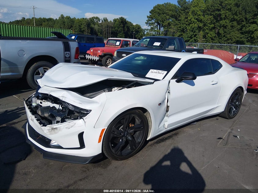 Vin: 1g1fa1rs4l0113612, lot: 46602672, chevrolet camaro rwd  1lt 20202