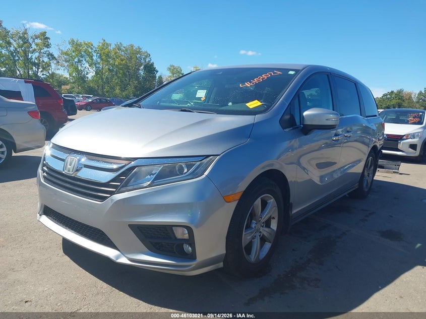 Vin: 5fnrl6h70lb069151, lot: 46602678, honda odyssey ex-l/ex-l w/navi   res 20202