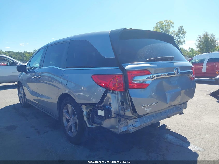 Vin: 5fnrl6h70lb069151, lot: 46602678, honda odyssey ex-l/ex-l w/navi   res 20203