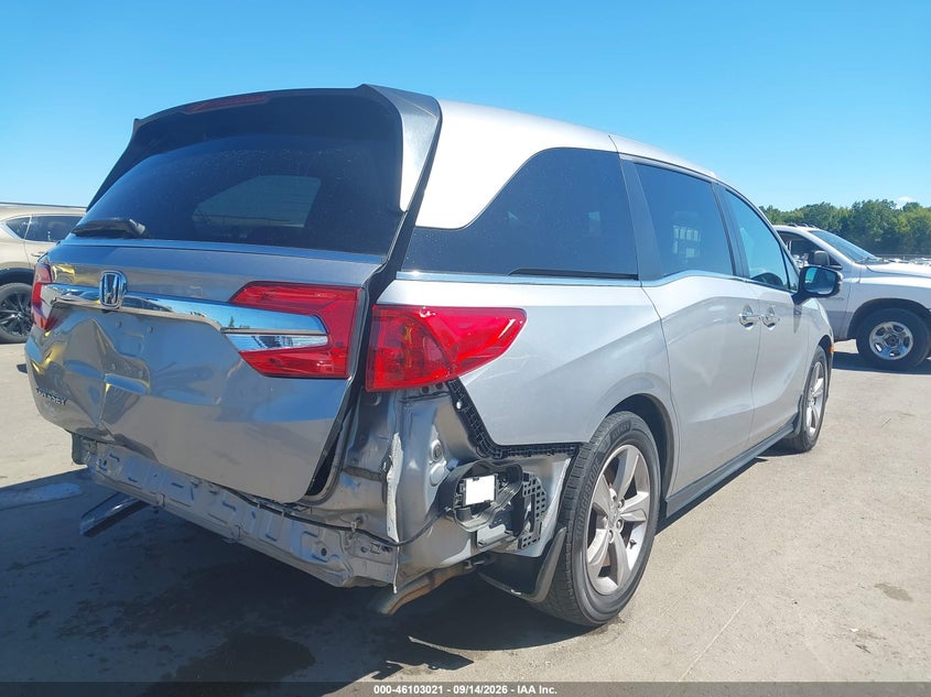 Vin: 5fnrl6h70lb069151, lot: 46602678, honda odyssey ex-l/ex-l w/navi   res 20204