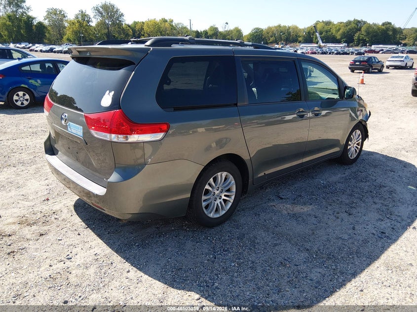 Vin: 5tdyk3dc0cs196557, lot: 46602697, toyota sienna xle v6 8 passenger 20124