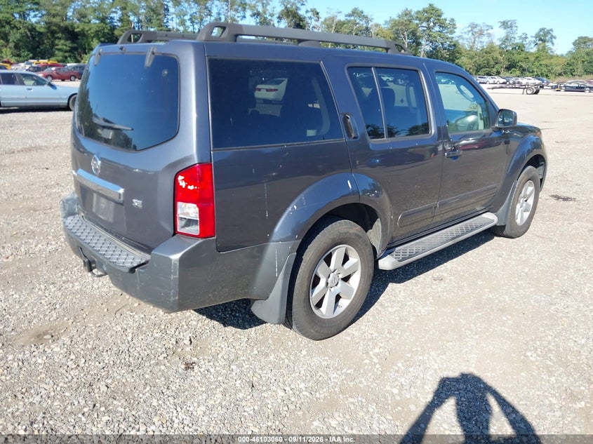 Vin: 5n1ar1nb7ac614002, lot: 46602718, nissan pathfinder se 20104