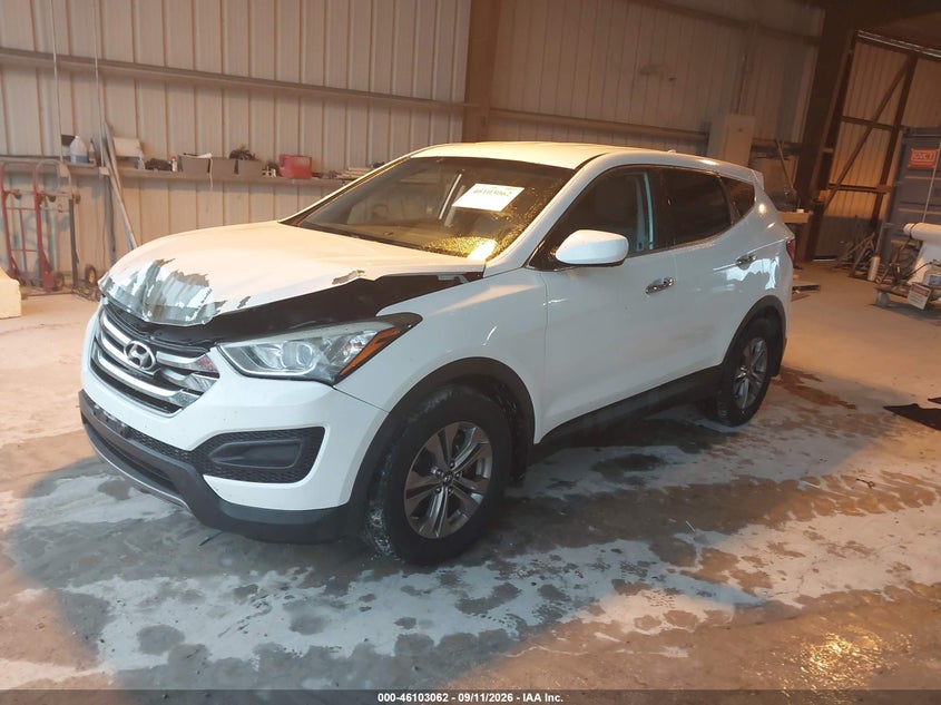 Vin: 5xyztdlbxgg373540, lot: 46602720, hyundai santa fe sport 2.4l 20162