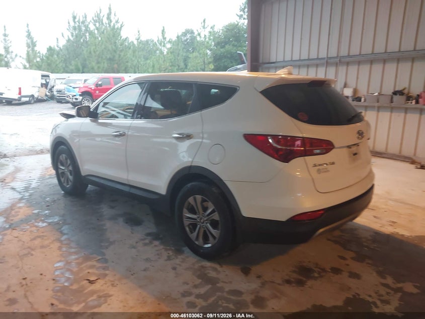 Vin: 5xyztdlbxgg373540, lot: 46602720, hyundai santa fe sport 2.4l 20163