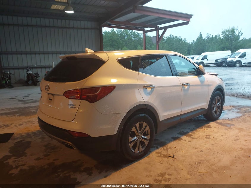 Vin: 5xyztdlbxgg373540, lot: 46602720, hyundai santa fe sport 2.4l 20164