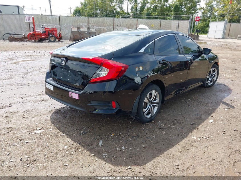 Vin: 19xfc2f54ge015764, lot: 46602730, honda civic lx 20164