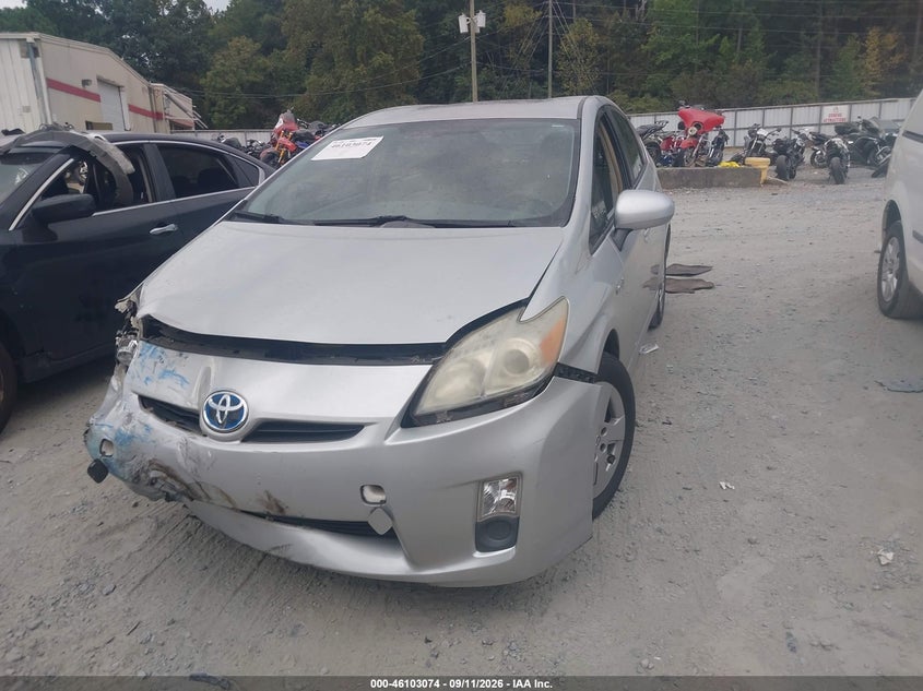 Vin: jtdkn3du9a0157388, lot: 46602732, toyota prius iii 20102