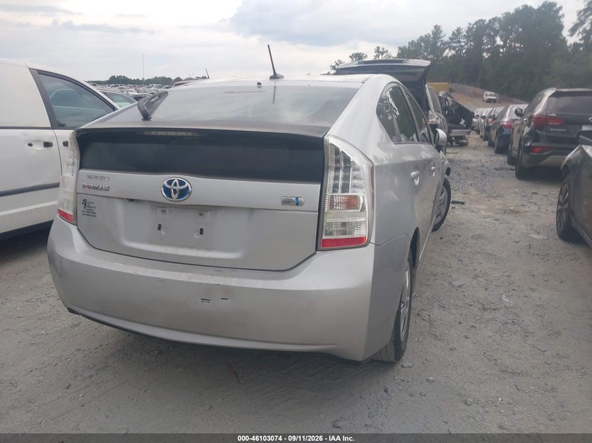 Vin: jtdkn3du9a0157388, lot: 46602732, toyota prius iii 20104
