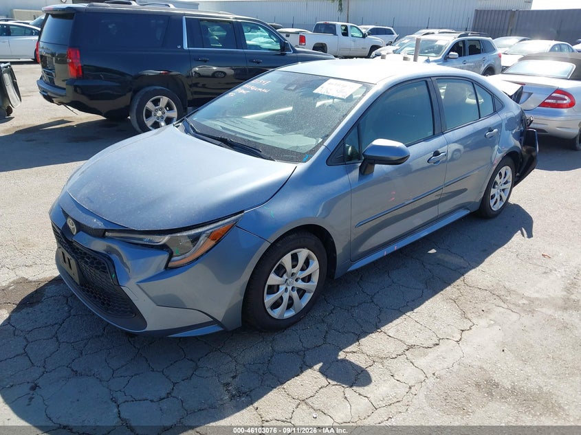Vin: jtdeprae8lj086804, lot: 46602734, toyota corolla le 20202