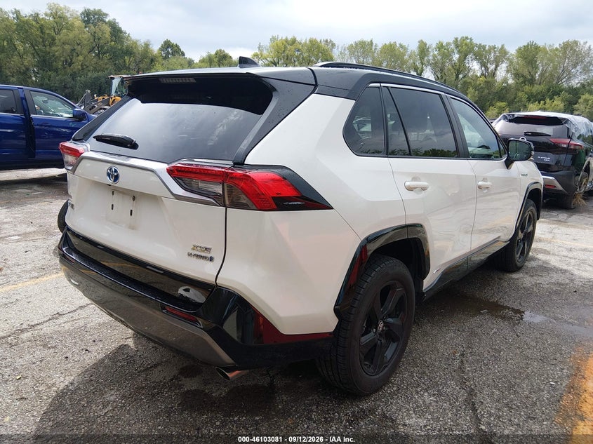 Vin: 2t3ewrfv2lw051981, lot: 46602739, toyota rav4 hybrid xse 20204