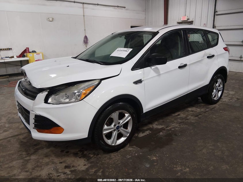 Vin: 1fmcu0f73fuc25368, lot: 46602741, ford escape s 20152