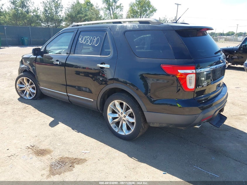 Vin: 1fmhk8f8xbga82883, lot: 46602748, ford explorer limited 20113