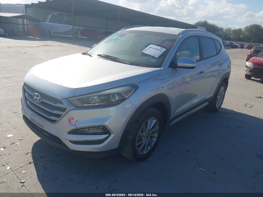 2018 Hyundai Tucson, Rear, IAAI, VIN KM8J33A48JU609292 — photo 2