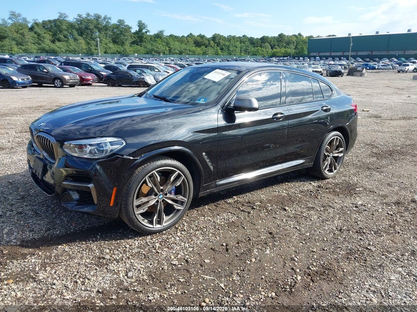 Vin: 5ux2v5c05l9d26591, lot: 46602764, bmw x4 m40i 20202