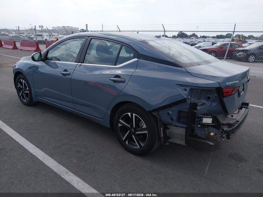Vin: 3n1ab8cv0sy343598, lot: 46602785, nissan sentra sv 20253