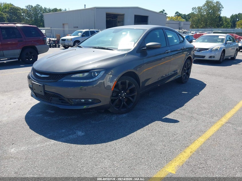 Vin: 1c3cccdg1fn523489, lot: 46602786, chrysler 200 s 20152