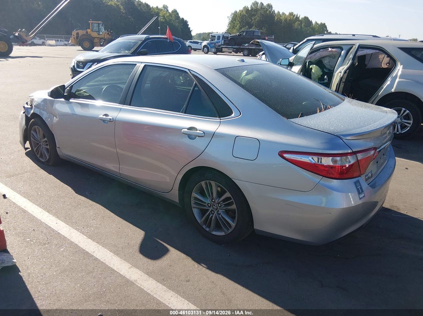 Vin: 4t1bf1fk9hu427408, lot: 46602789, toyota camry se 20173