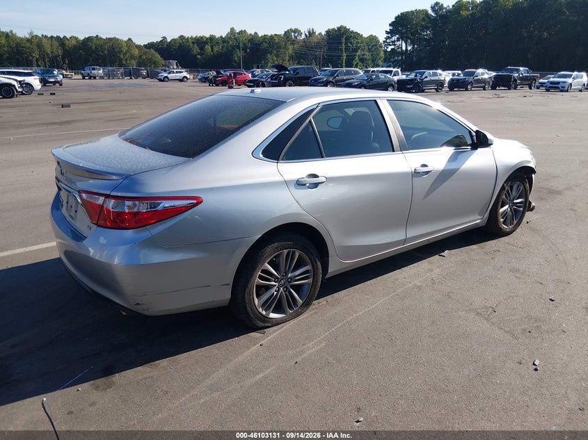 Vin: 4t1bf1fk9hu427408, lot: 46602789, toyota camry se 20174