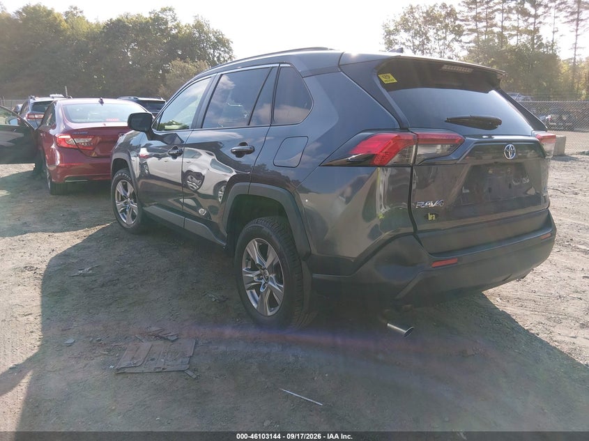 Vin: jtmlwrfv5nd153024, lot: 46602802, toyota rav4 hybrid le 20223