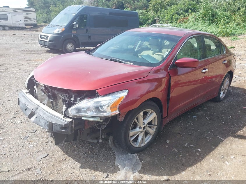 2015 Nissan Altima, Front End, IAAI, VIN 1N4AL3AP8FC430848 — photo 2